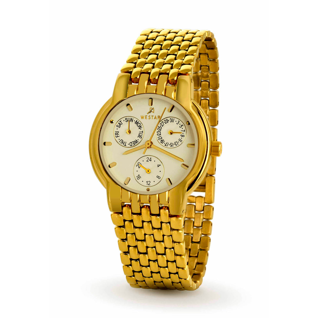 Westar Executive Unisex Watch - Light Champagne Dial - 8853GPN102