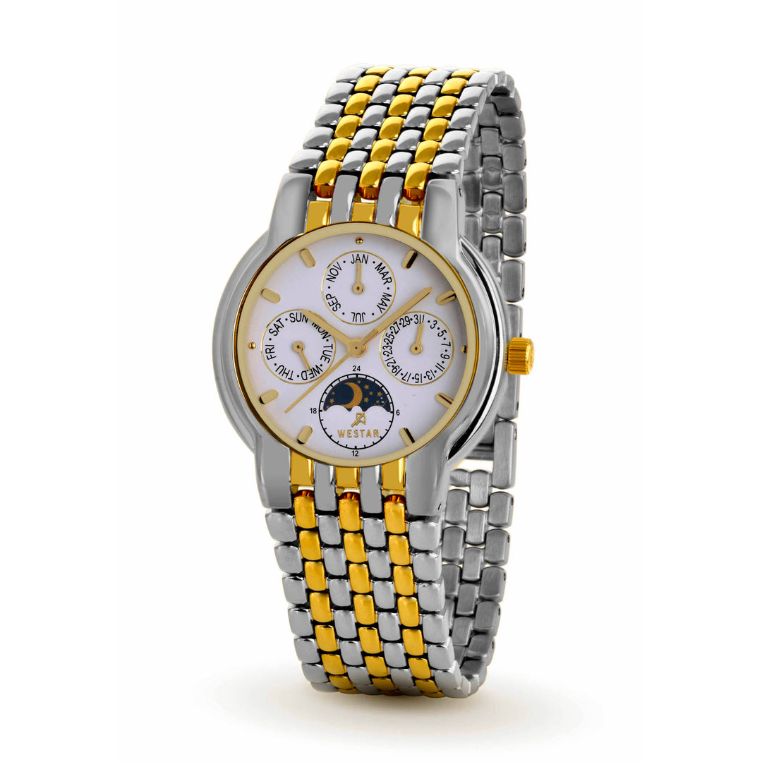 Westar Executive Unisex Watch - White Dial - 8854CBN101