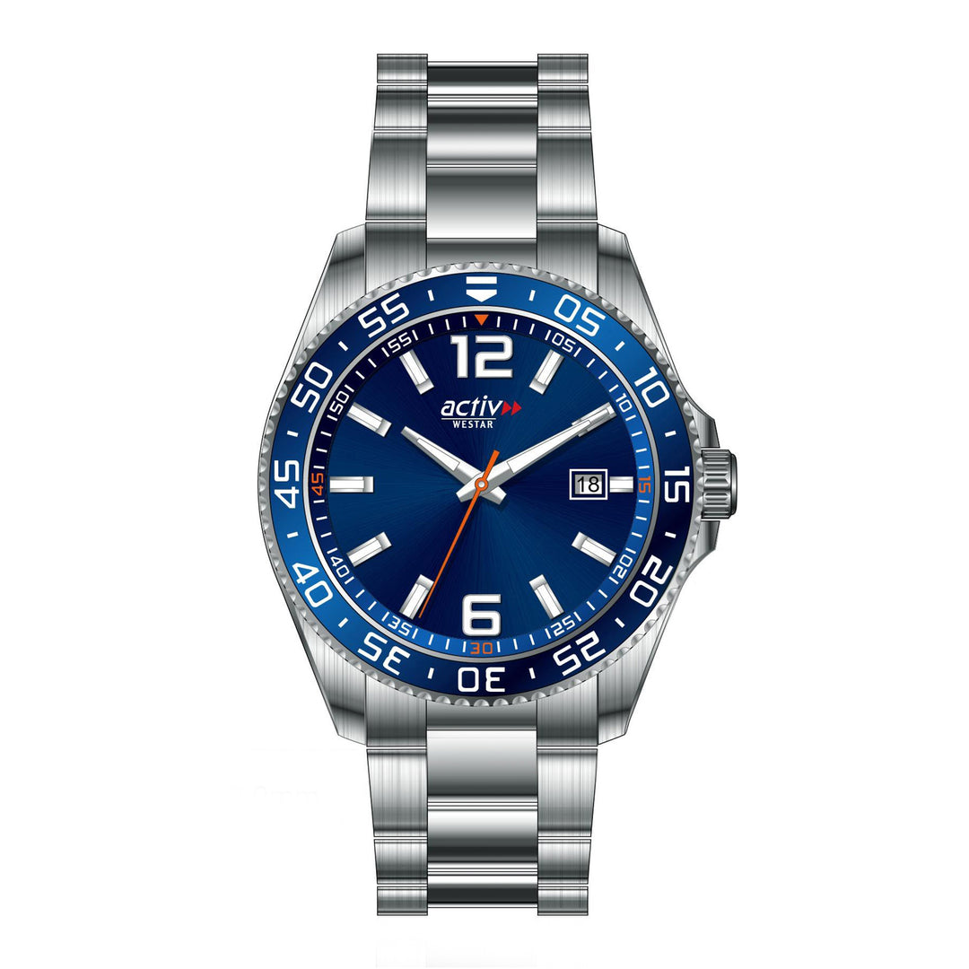 Westar Activ Men's Casual Sports Quartz Watch - 90278STN104