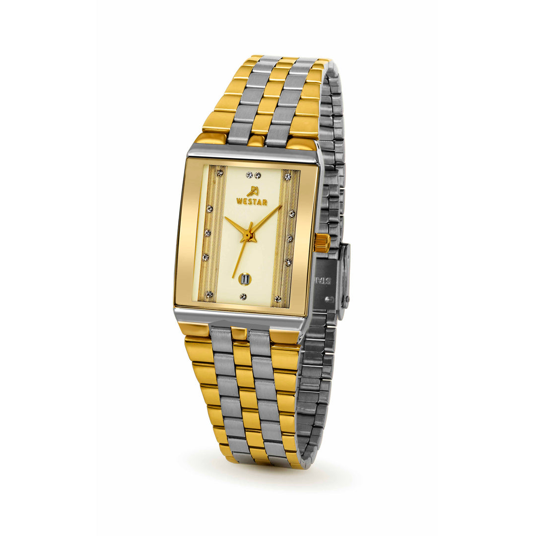 Westar Executive Unisex Watch - Light Champagne Dial - 9905CBN102