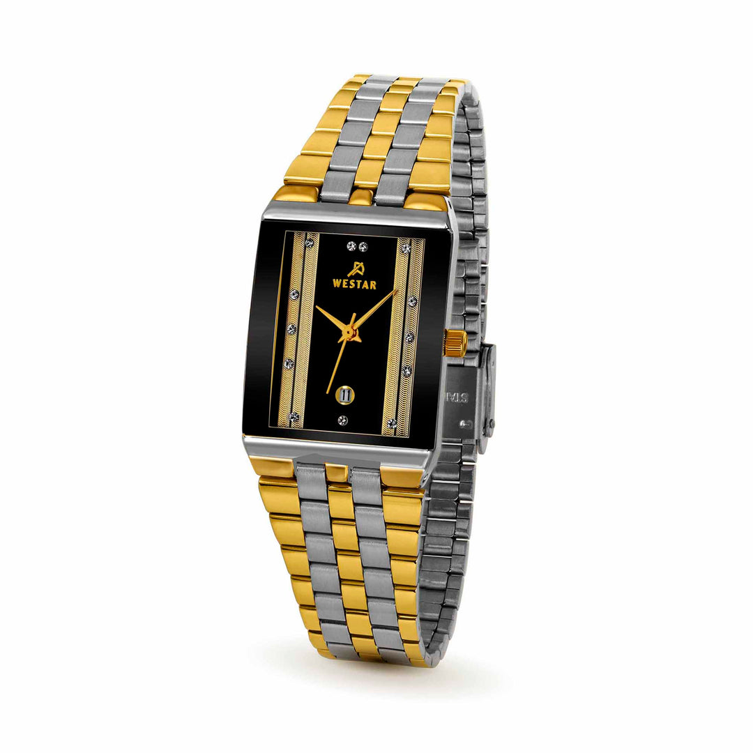 Westar Executive Unisex Watch - Black Dial - 9905CBN103