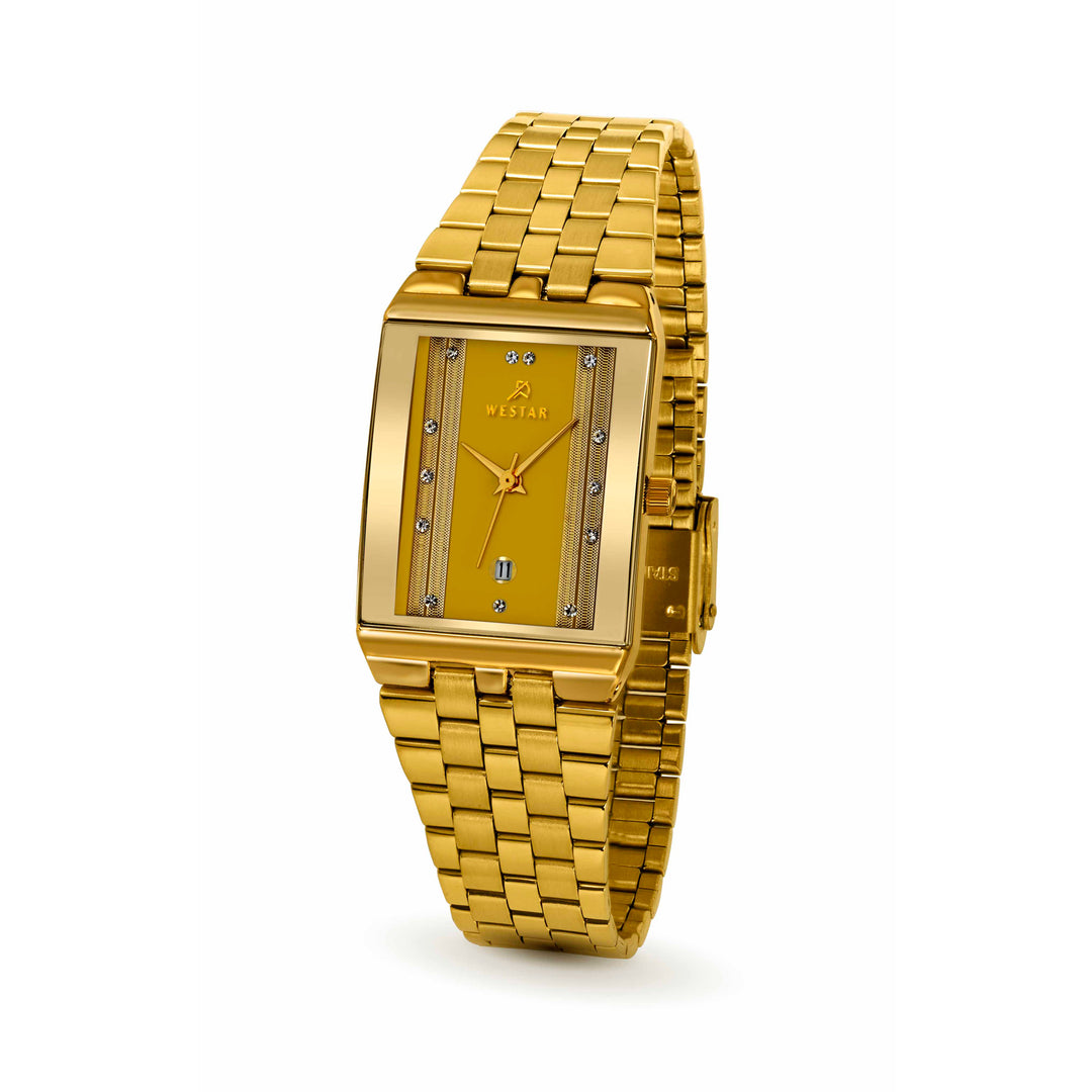 Westar Executive Unisex Watch - Dark Champagne Dial - 9905GPN108