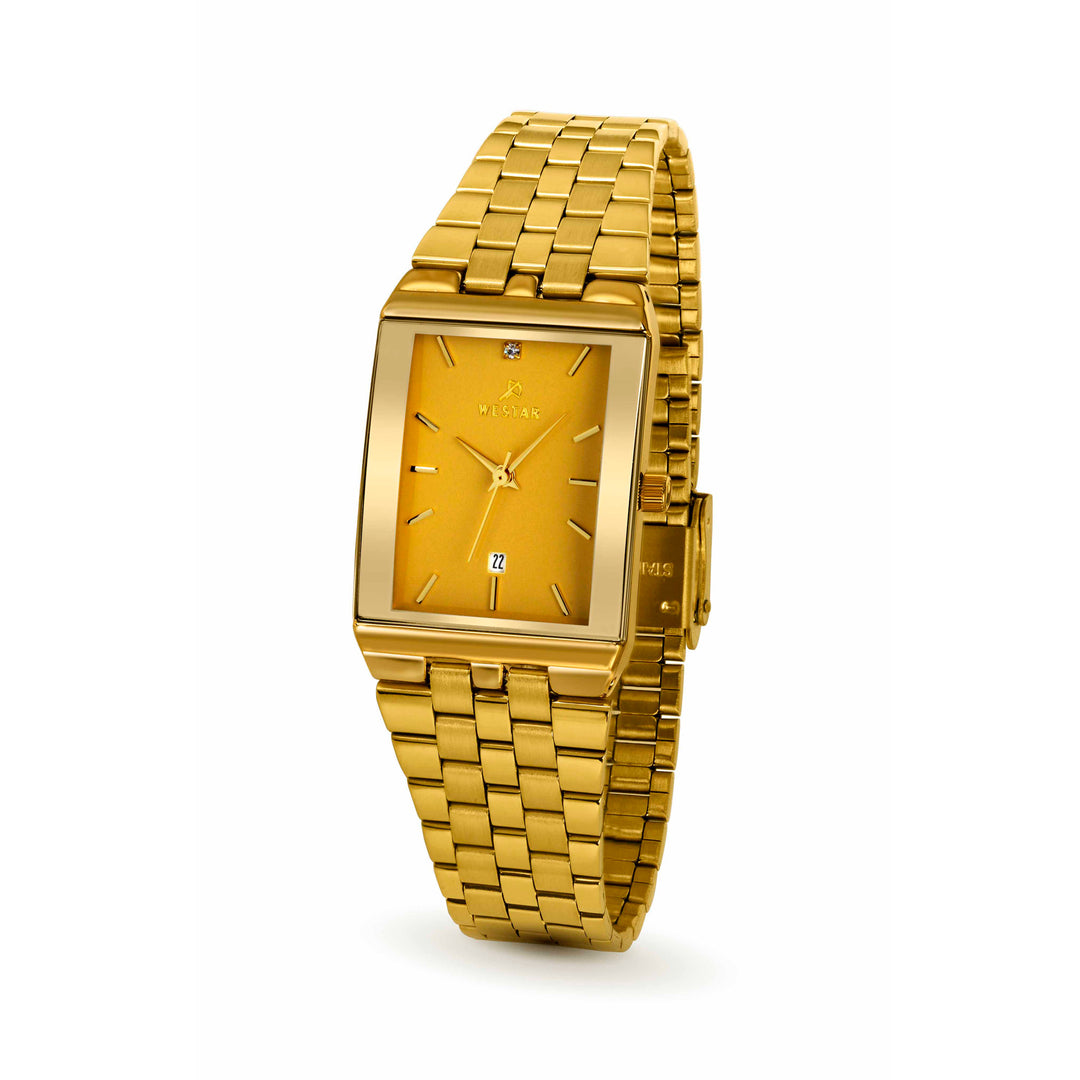 Westar Executive Unisex Watch - Dark Champagne Dial - 9905GPN208