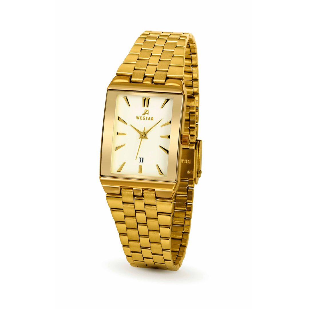 Westar Executive Unisex Watch - Light Chapagne Dial - 9905GPN902