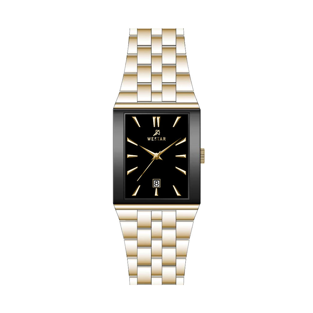 Westar Executive Unisex Watch - Black Dial - 9905GPN903