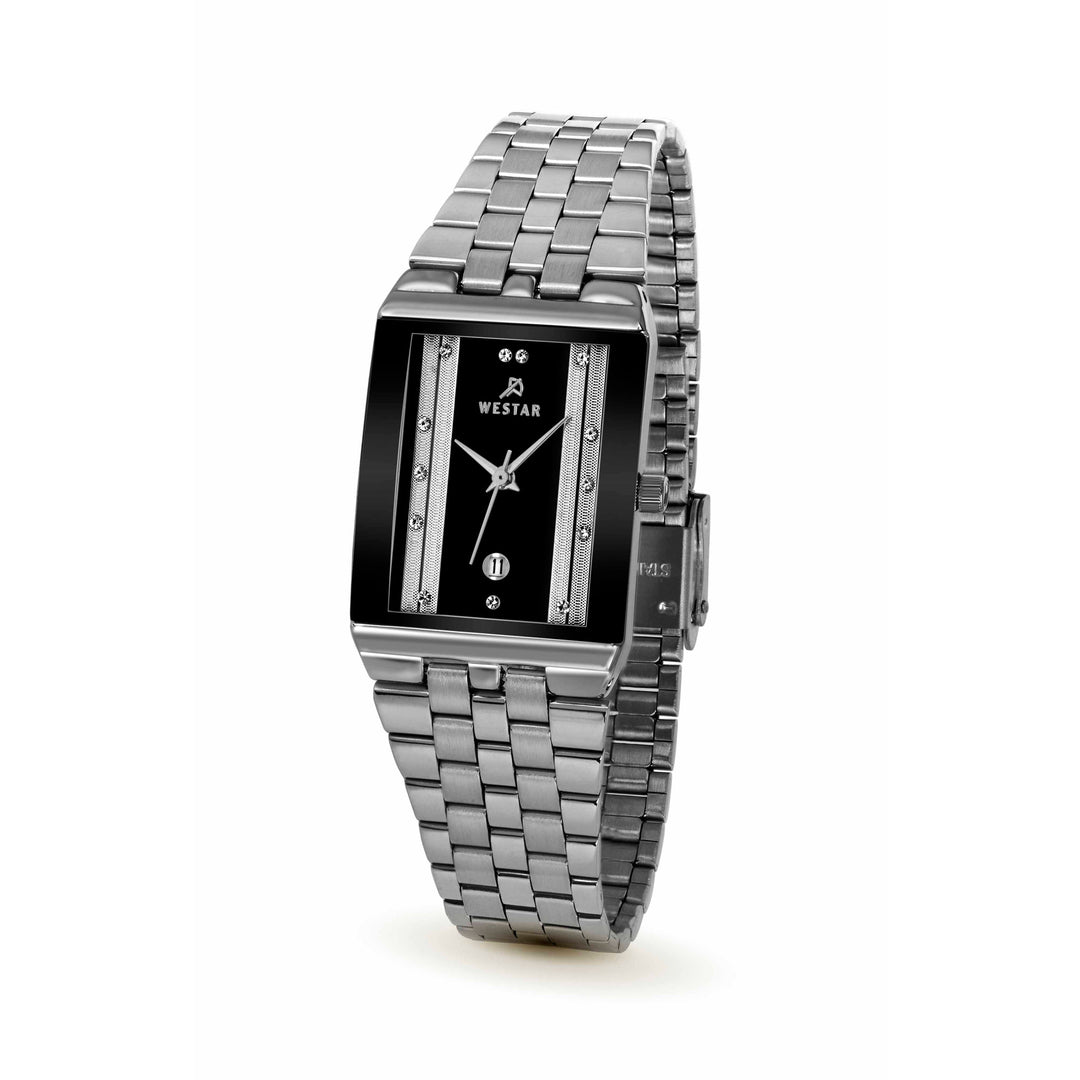 Westar Executive Unisex Watch - Black Dial - 9905STN103