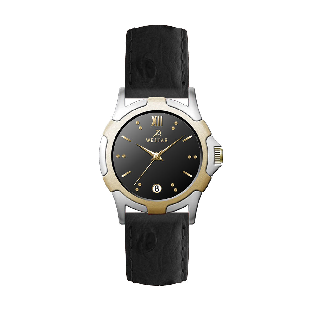 Westar Executive Unisex Watch - Black Dial - 9964CBN103