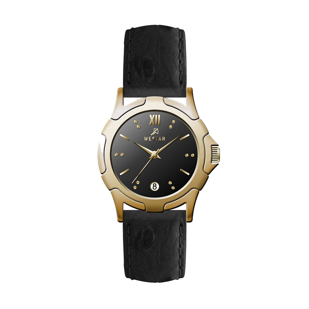 Westar Executive Unisex Watch - Black Dial - 9964GPN103