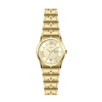 Westar Executive Ladies 25 mm Light Champagne Dial Quartz Watch - EX6606GPN102