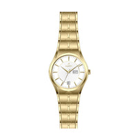 Westar Executive Ladies 25 mm White Dial Quartz Watch - EX6607GPN101