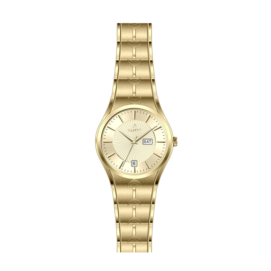 Westar Executive Ladies 25 mm Light Champagne Dial Quartz Watch - EX6607GPN102