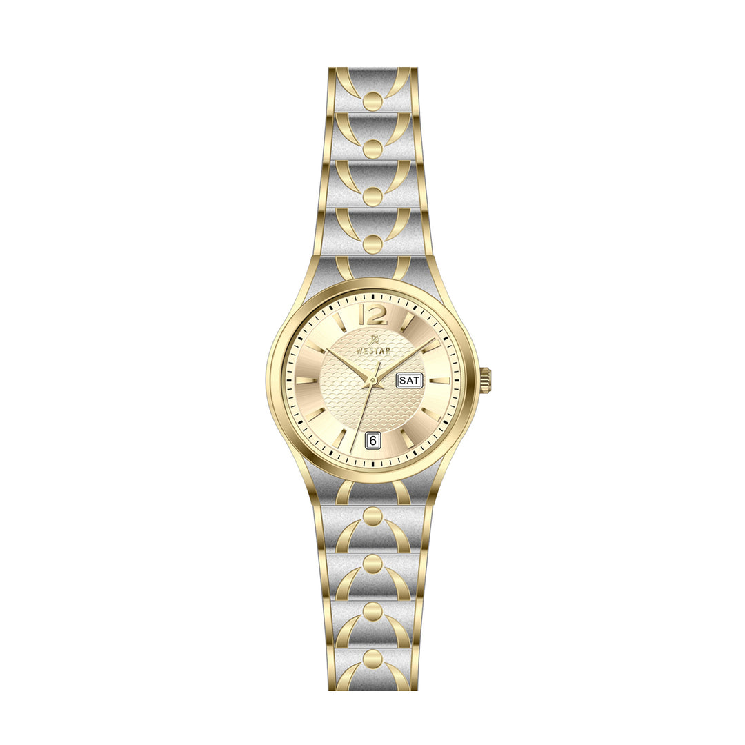 Westar Executive Ladies 25 mm Light Champagne Dial Quartz Watch - EX6608CBN102