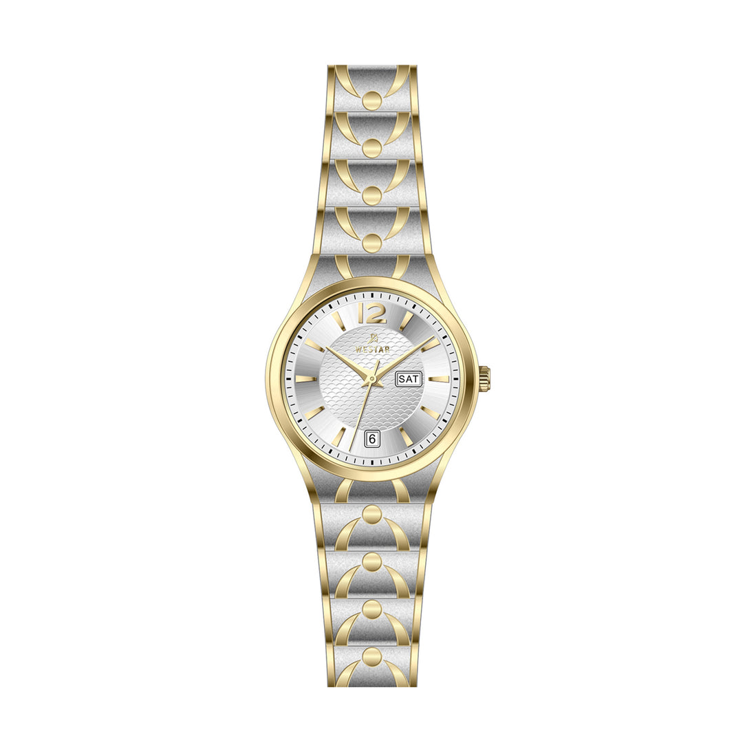Westar Executive Ladies 25 mm Silver Dial Quartz Watch - EX6608CBN107