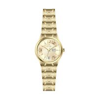 Westar Executive Ladies 25 mm Light Champagne Dial Quartz Watch - EX6608GPN102