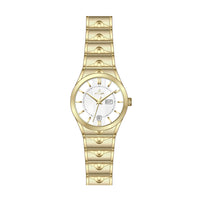 Westar Executive Ladies 25 mm White Dial Quartz Watch - EX6609GPN101