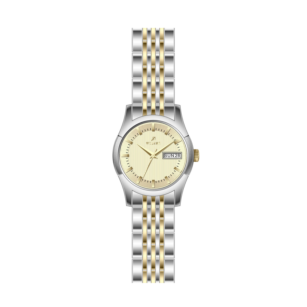Westar Executive Ladies 23 mm Light Champagne Dial Quartz Watch - EX6610CBN102