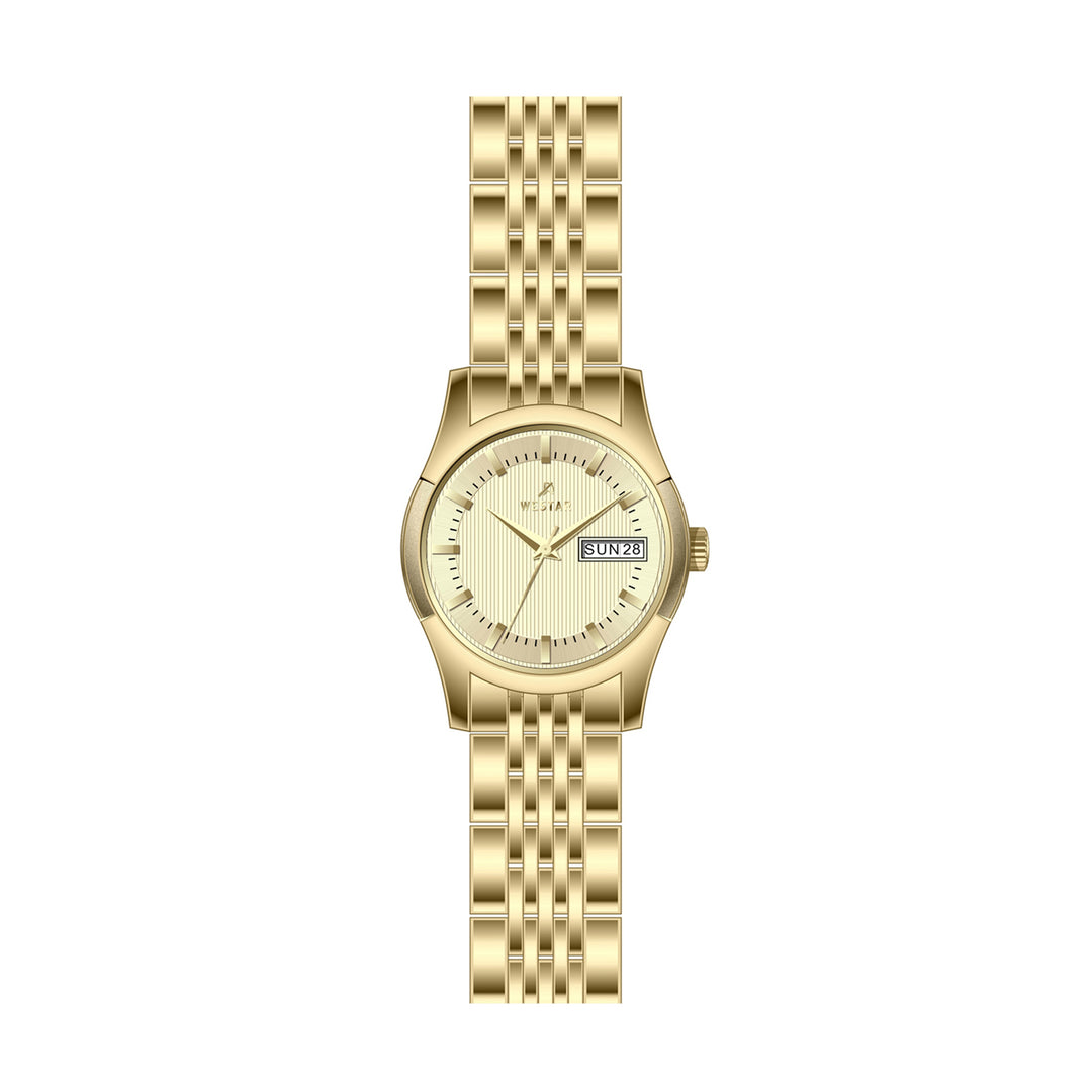 Westar Executive Ladies 23 mm Light Champagne Dial Quartz Watch - EX6610GPN102