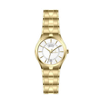 Westar Executive Ladies 25 mm White Dial Quartz Watch - EX6613GPN101