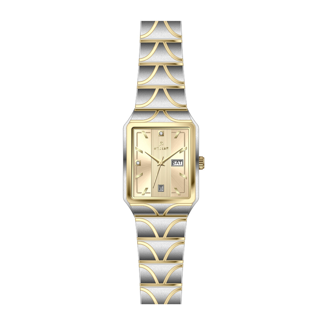 Westar Executive Ladies Light Champange Dial Quartz Watch - EX6614CBN102