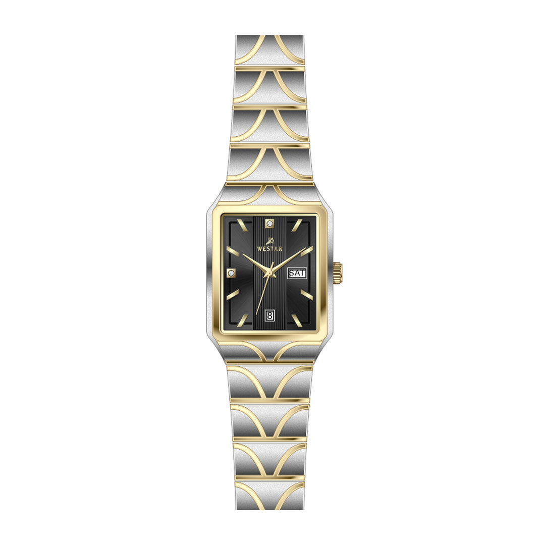 Westar Executive Ladies Black Dial Quartz Watch - EX6614CBN103
