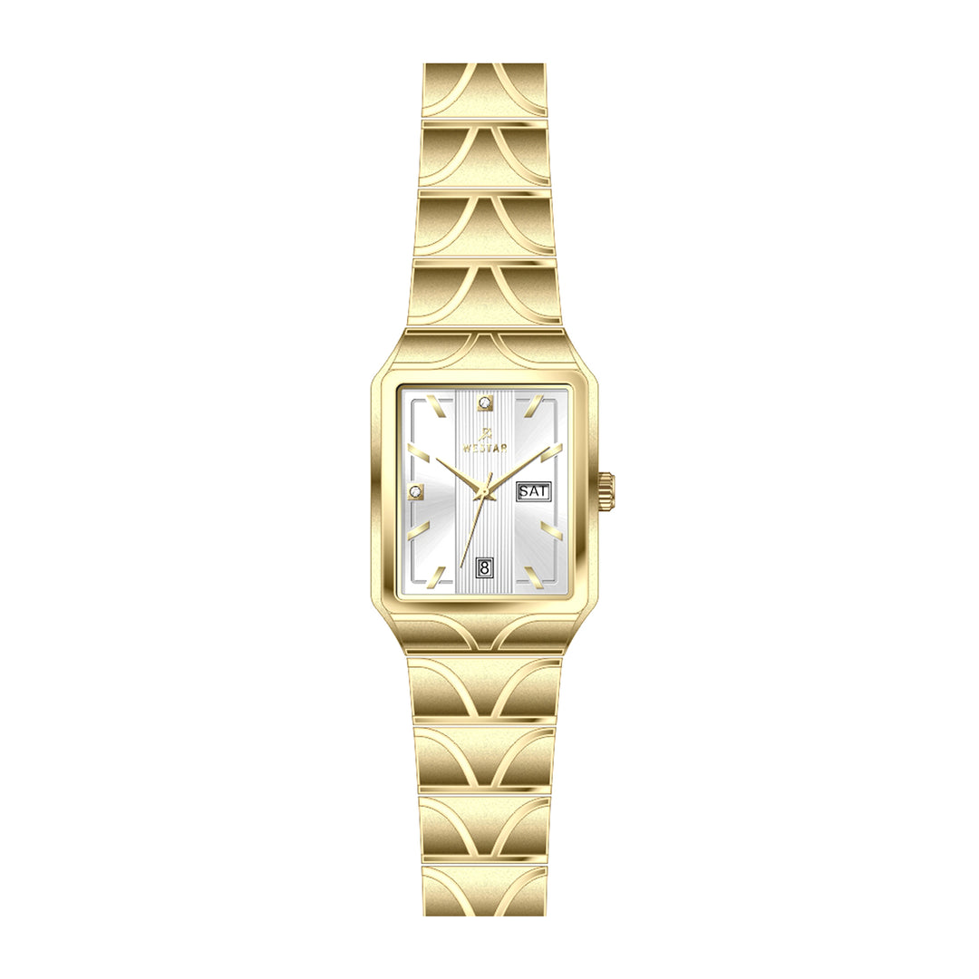Westar Executive Ladies White Dial Quartz Watch - EX6614GPN101