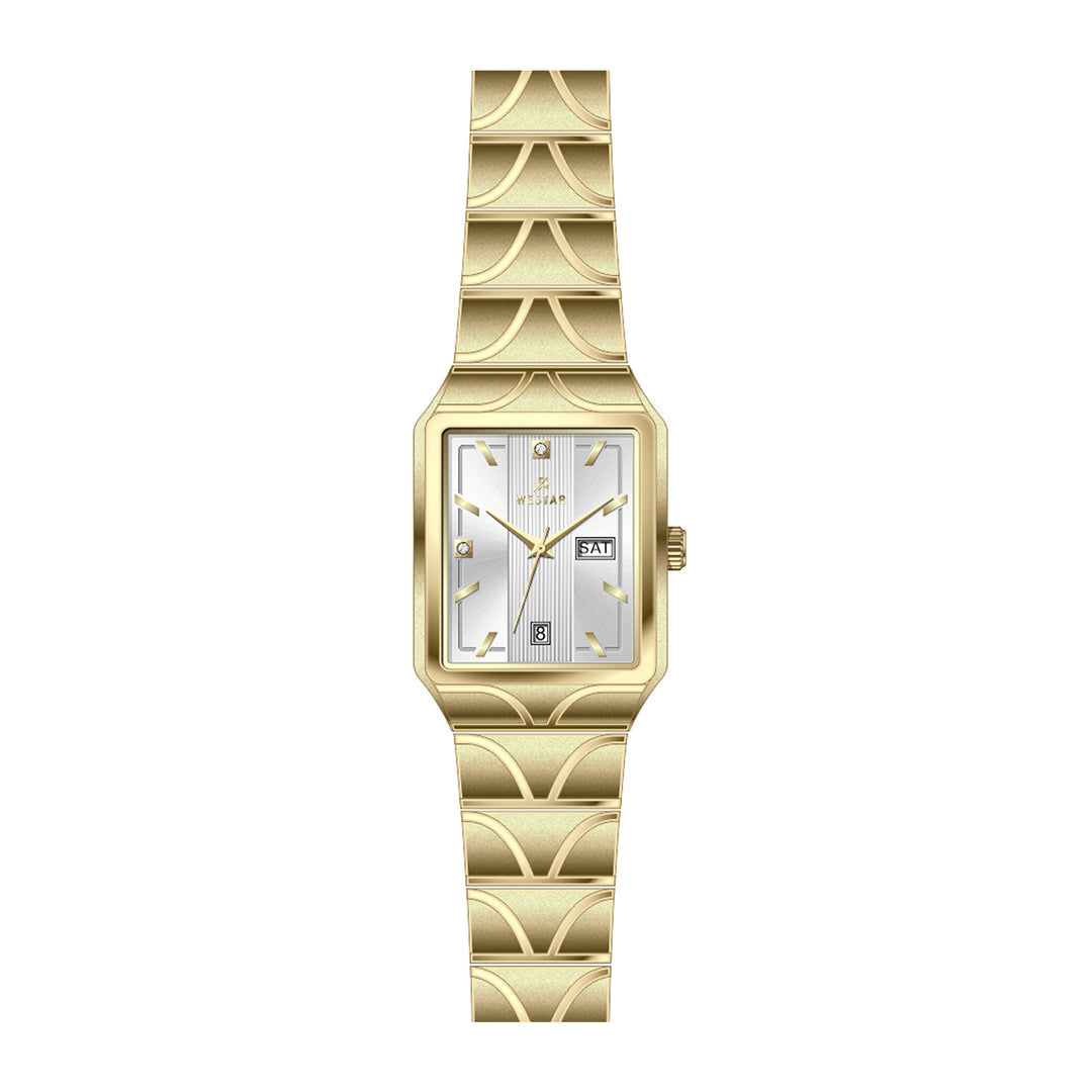 Westar Executive Ladies Silver Dial Quartz Watch - EX6614GPN107