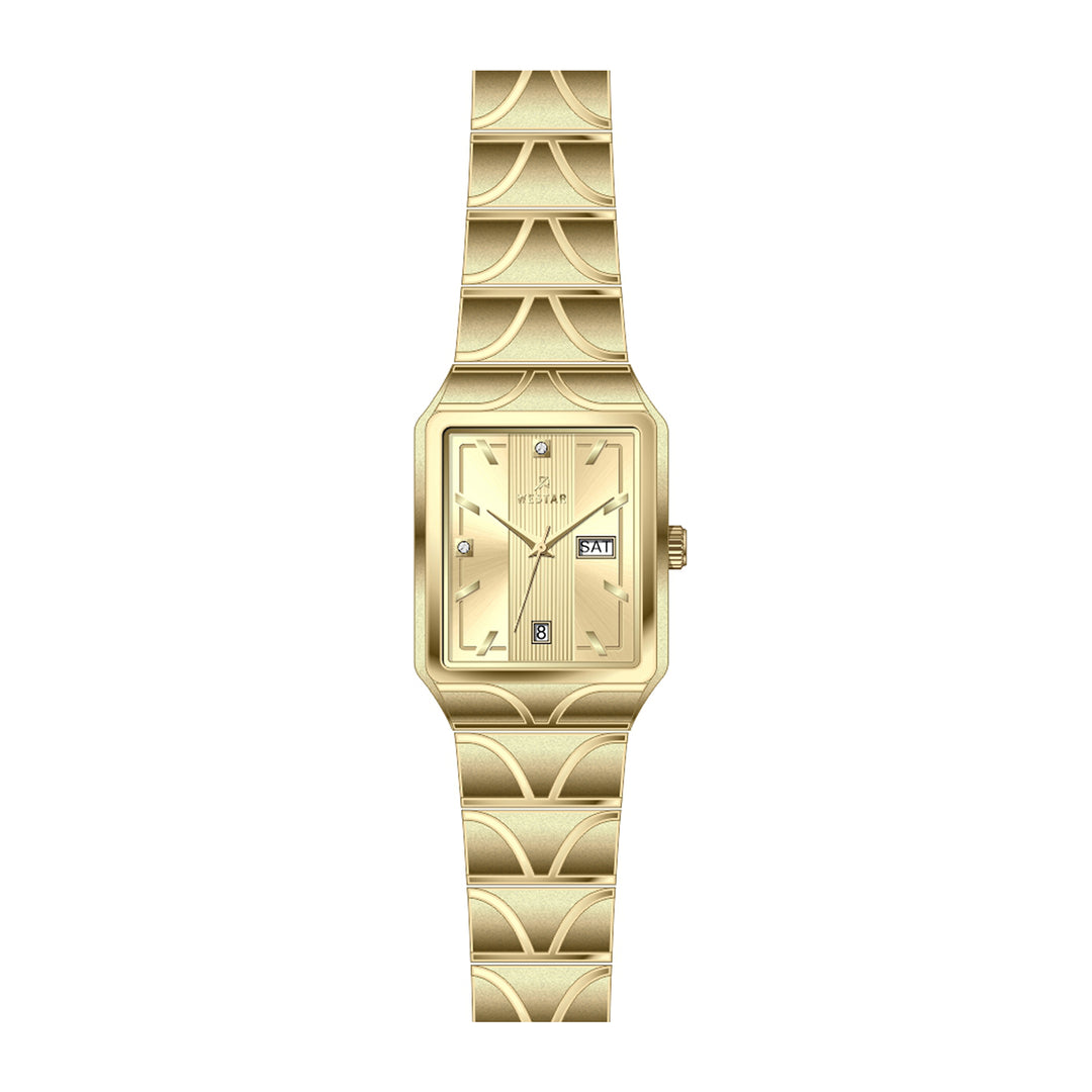 Westar Executive Ladies Dark Champagne Dial Quartz Watch - EX6614GPN108