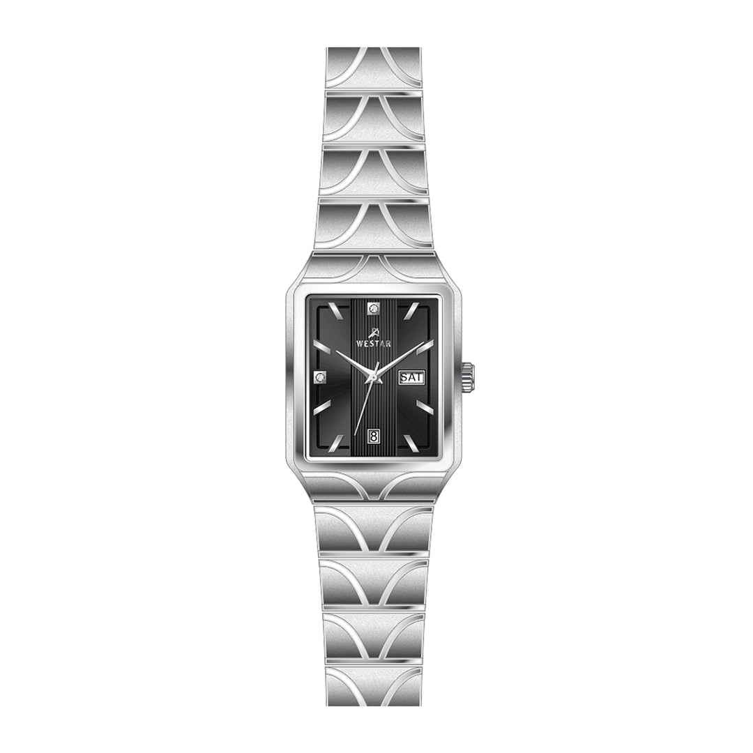 Westar Executive Ladies Black Dial Quartz Watch - EX6614STN103