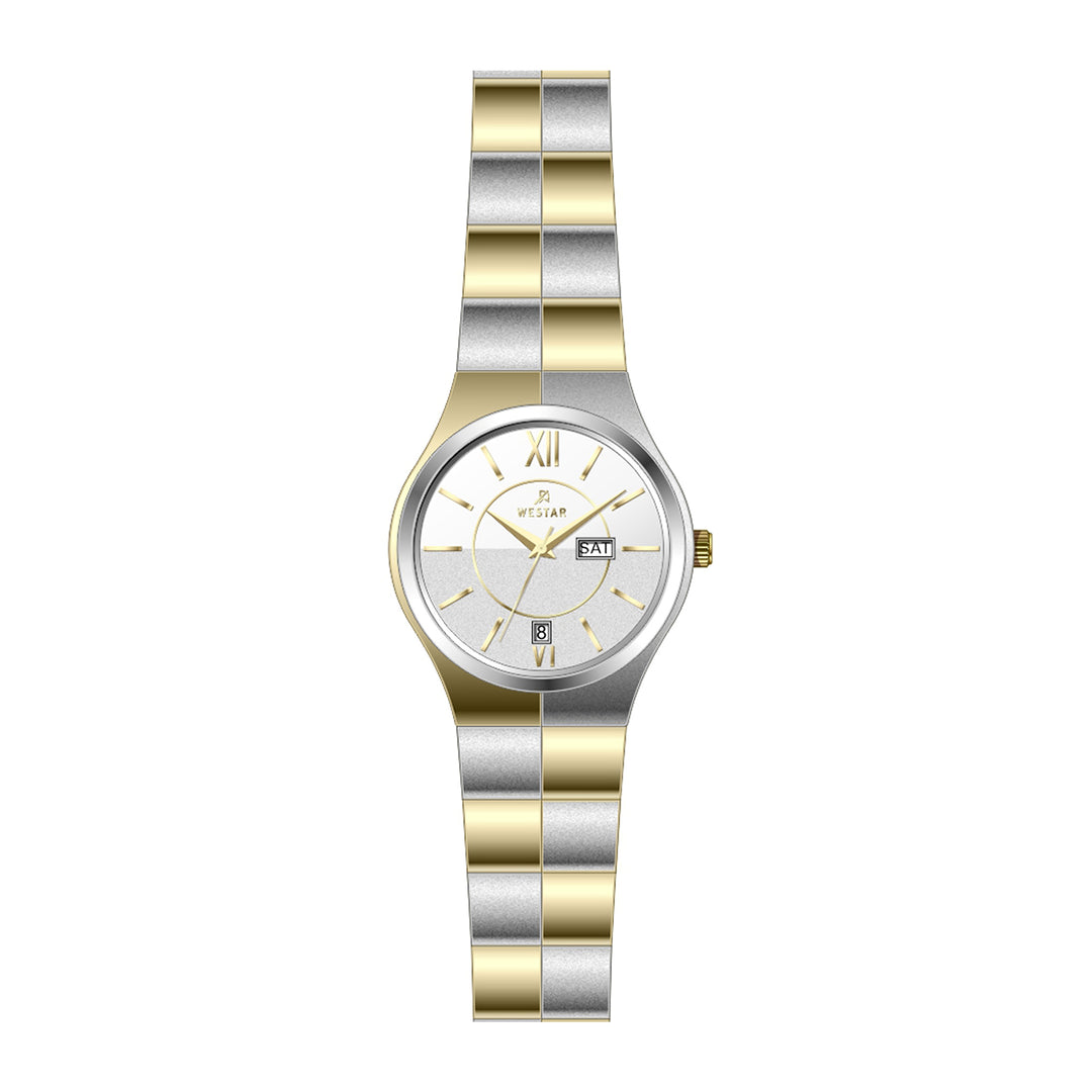 Westar Executive Ladies Silver Dial Quartz Watch - EX6615CBN107