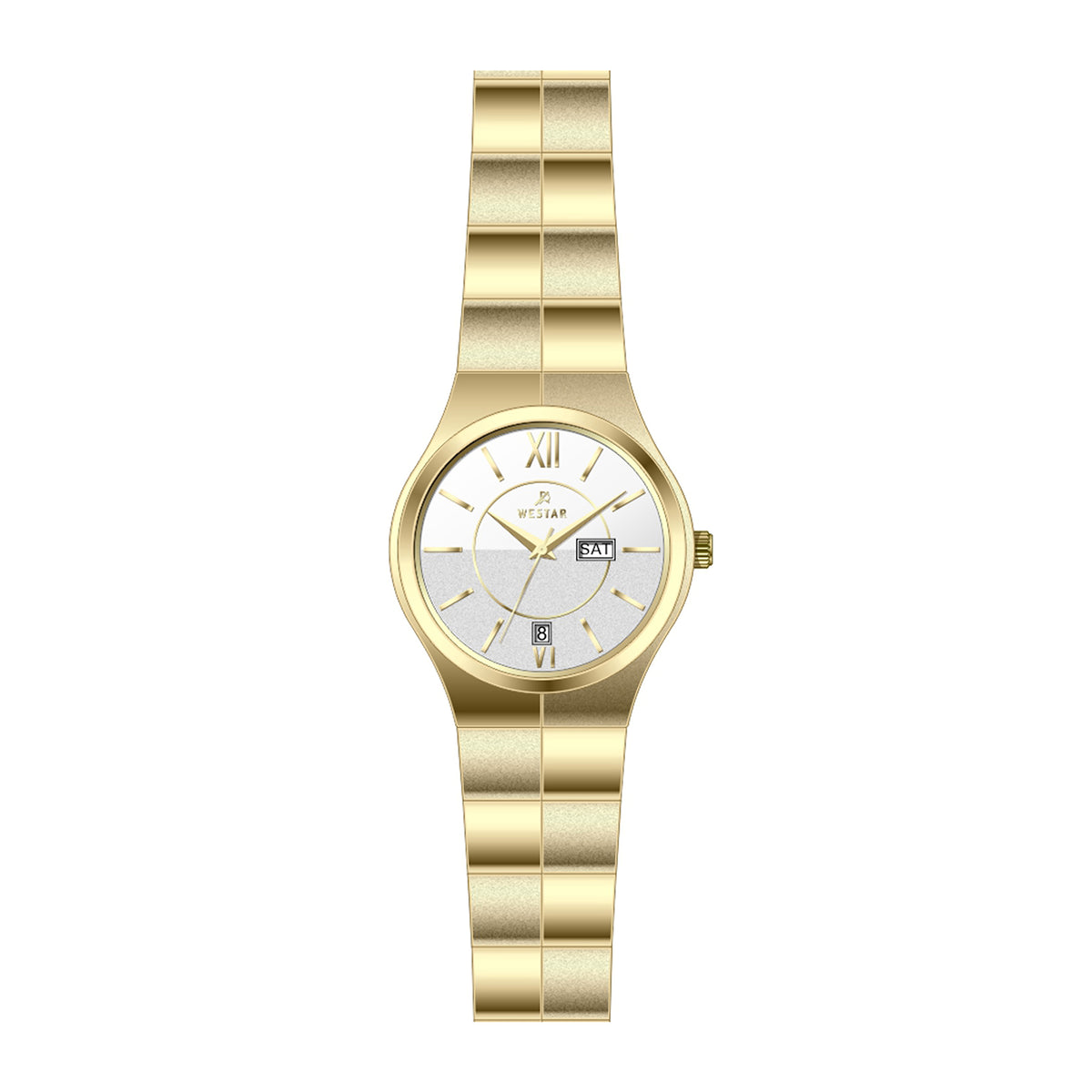 Westar Executive Ladies Silver Dial Quartz Watch