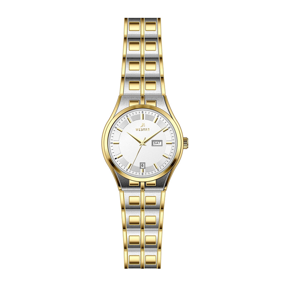 Westar Executive Ladies Silver Dial Quartz Watch - EX6617CBN107