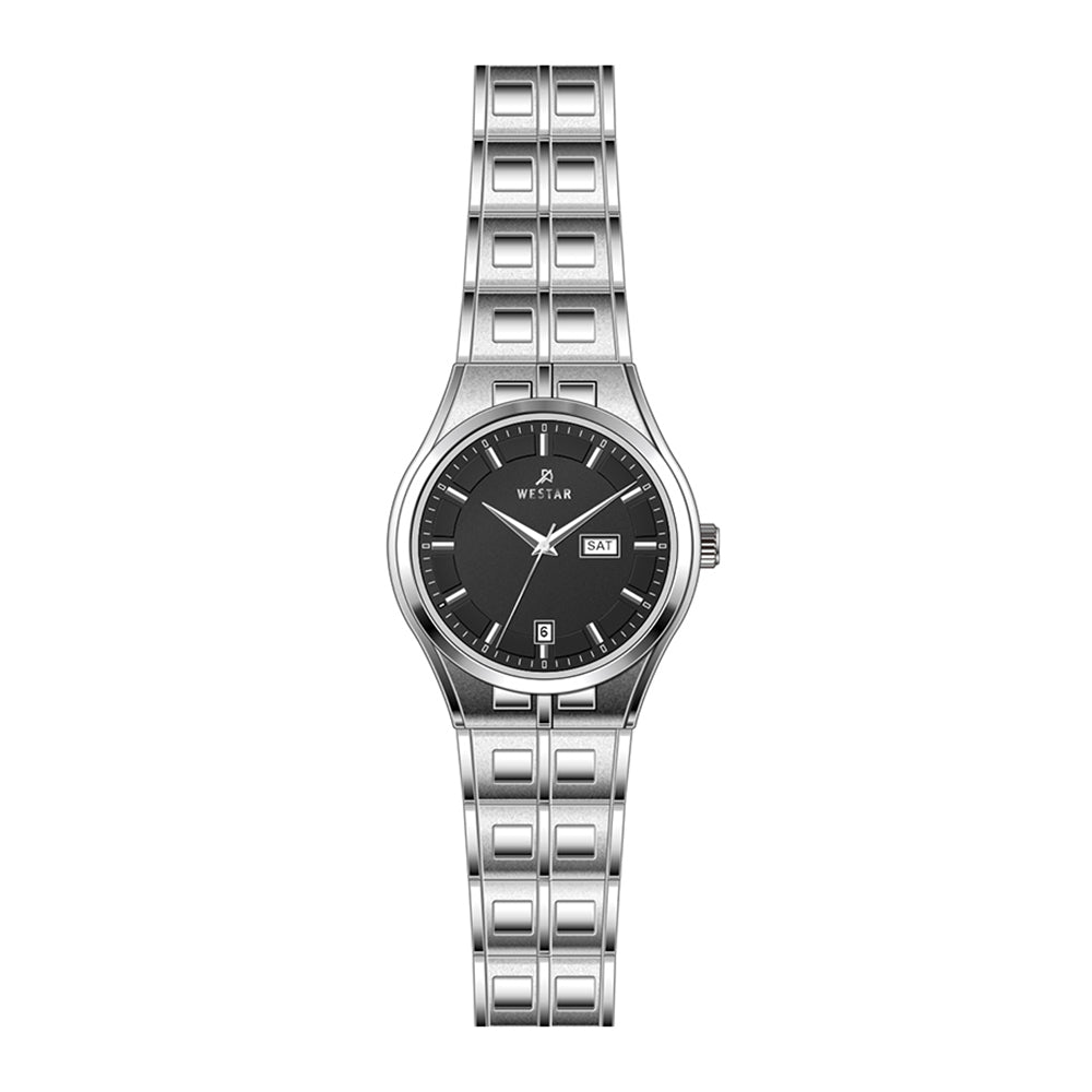 Westar Executive Ladies Black Dial Quartz Watch - EX6617STN103