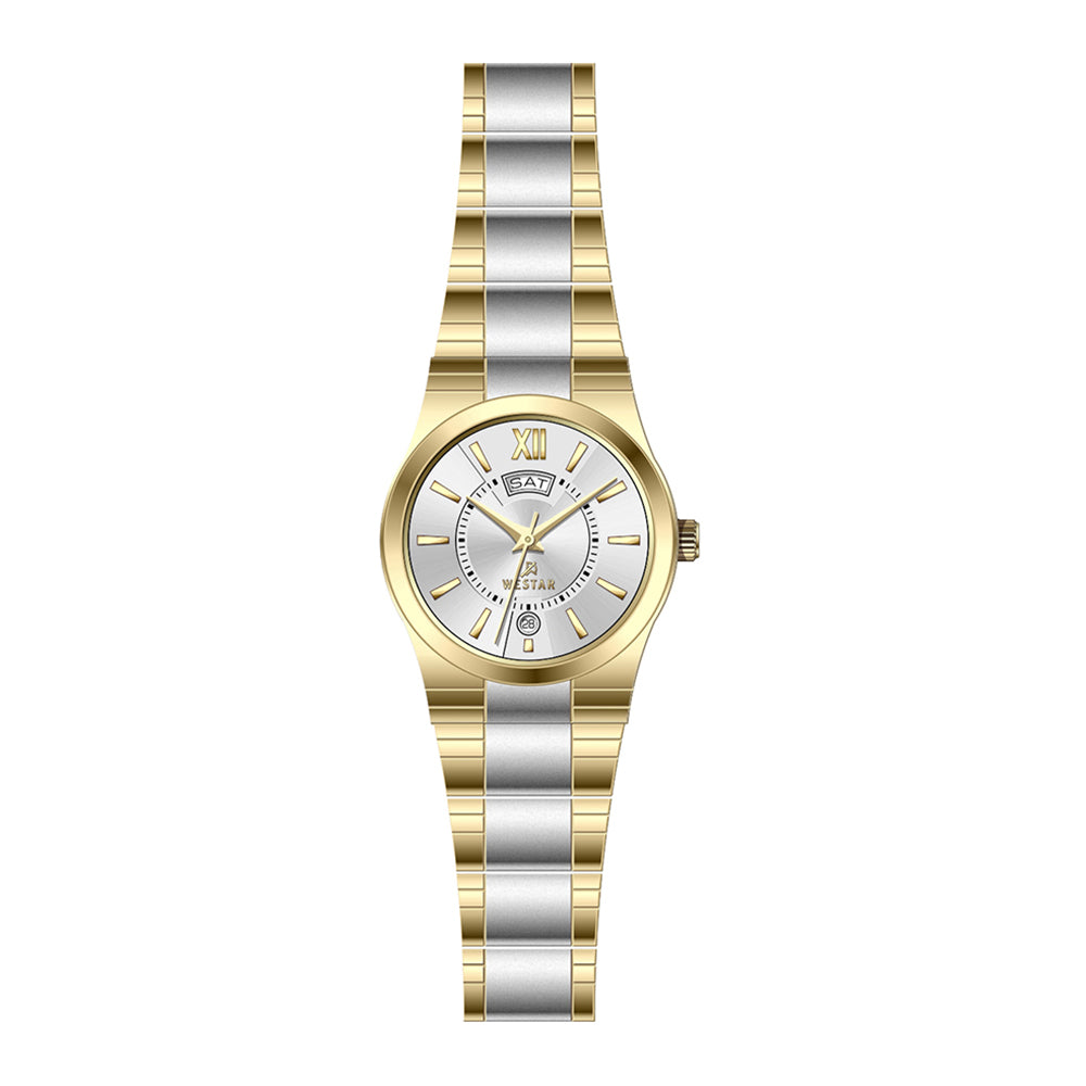 Westar Executive Ladies Silver Dial Quartz Watch - EX6623CBN107
