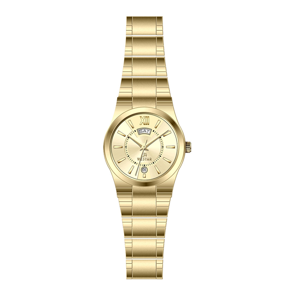 Westar Executive Ladies Light Champange Dial Quartz Watch