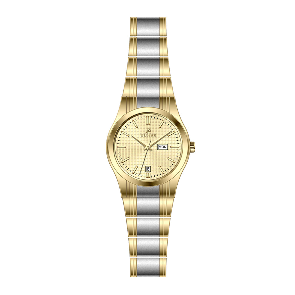 Westar Executive Ladies Light Champange Dial Quartz Watch - EX6626CBN102