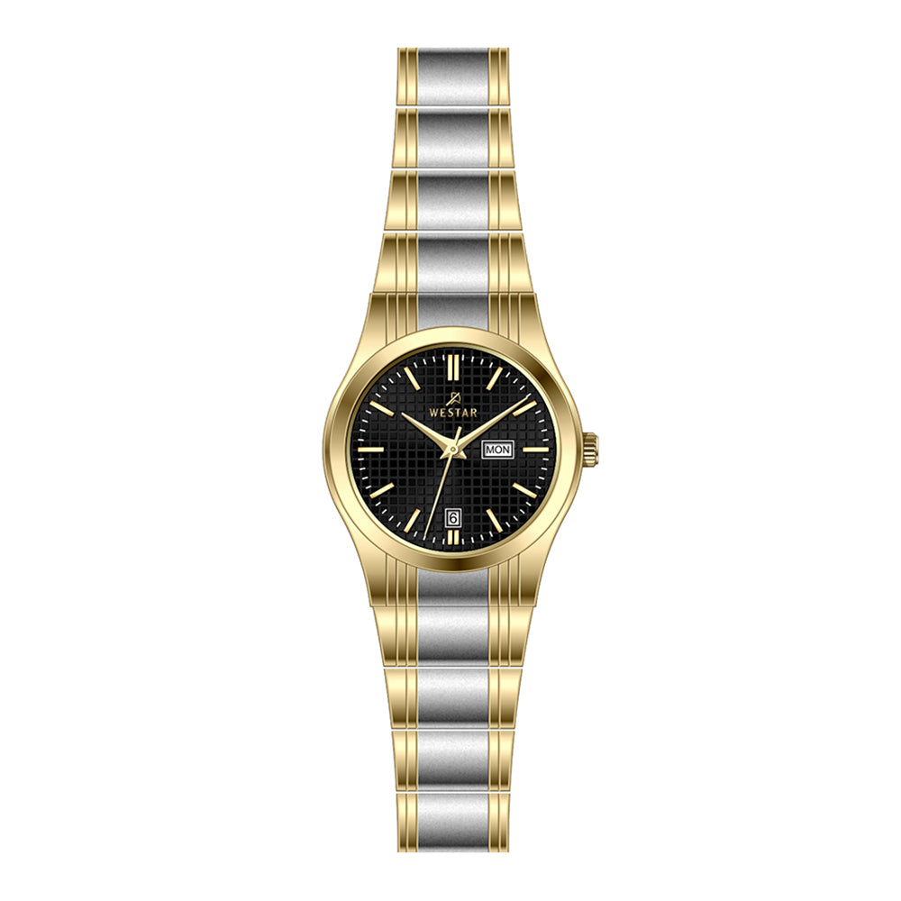 Westar Executive Ladies Black Dial Quartz Watch - EX6626CBN103
