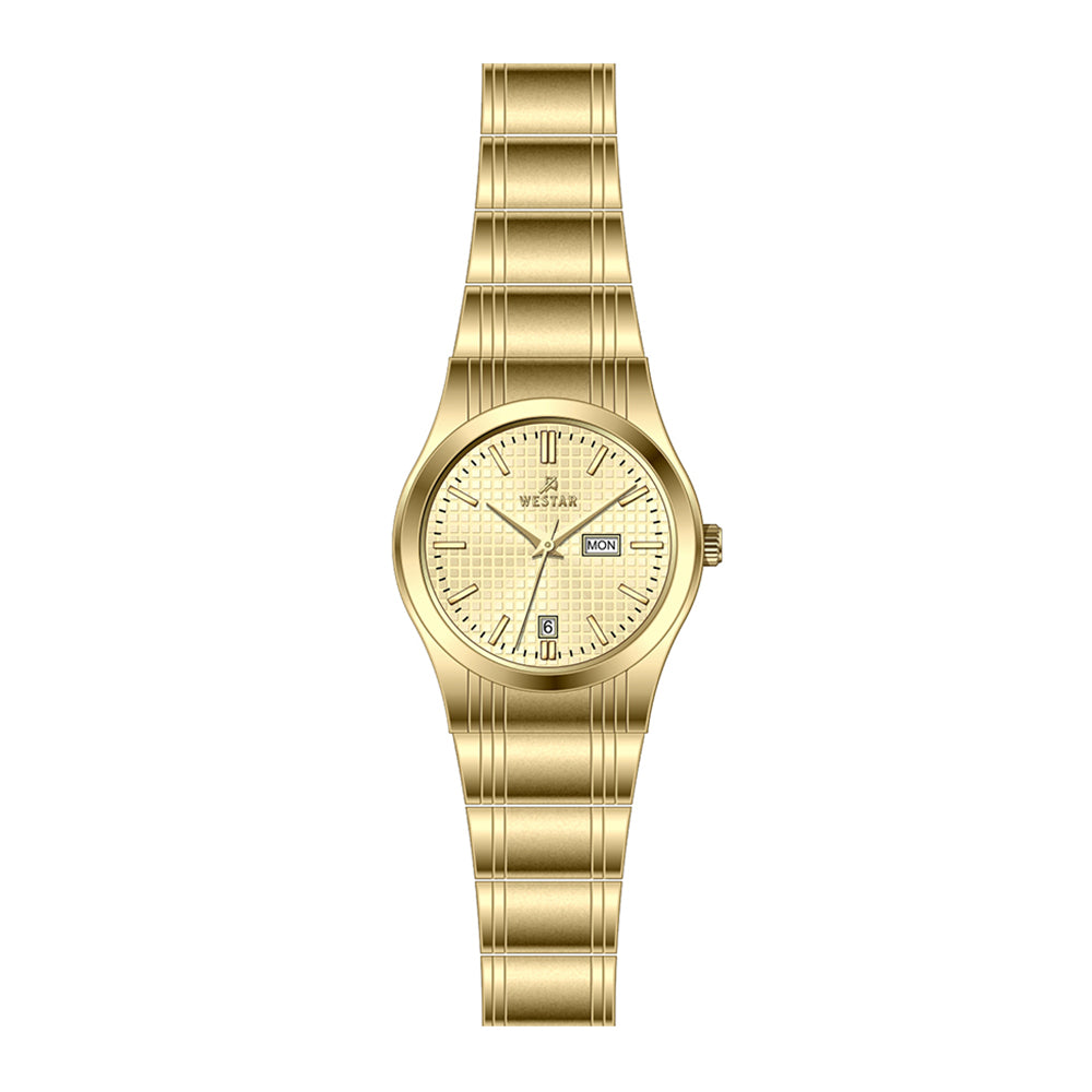 Westar Executive Ladies Light Champange Dial Quartz Watch - EX6626GPN102