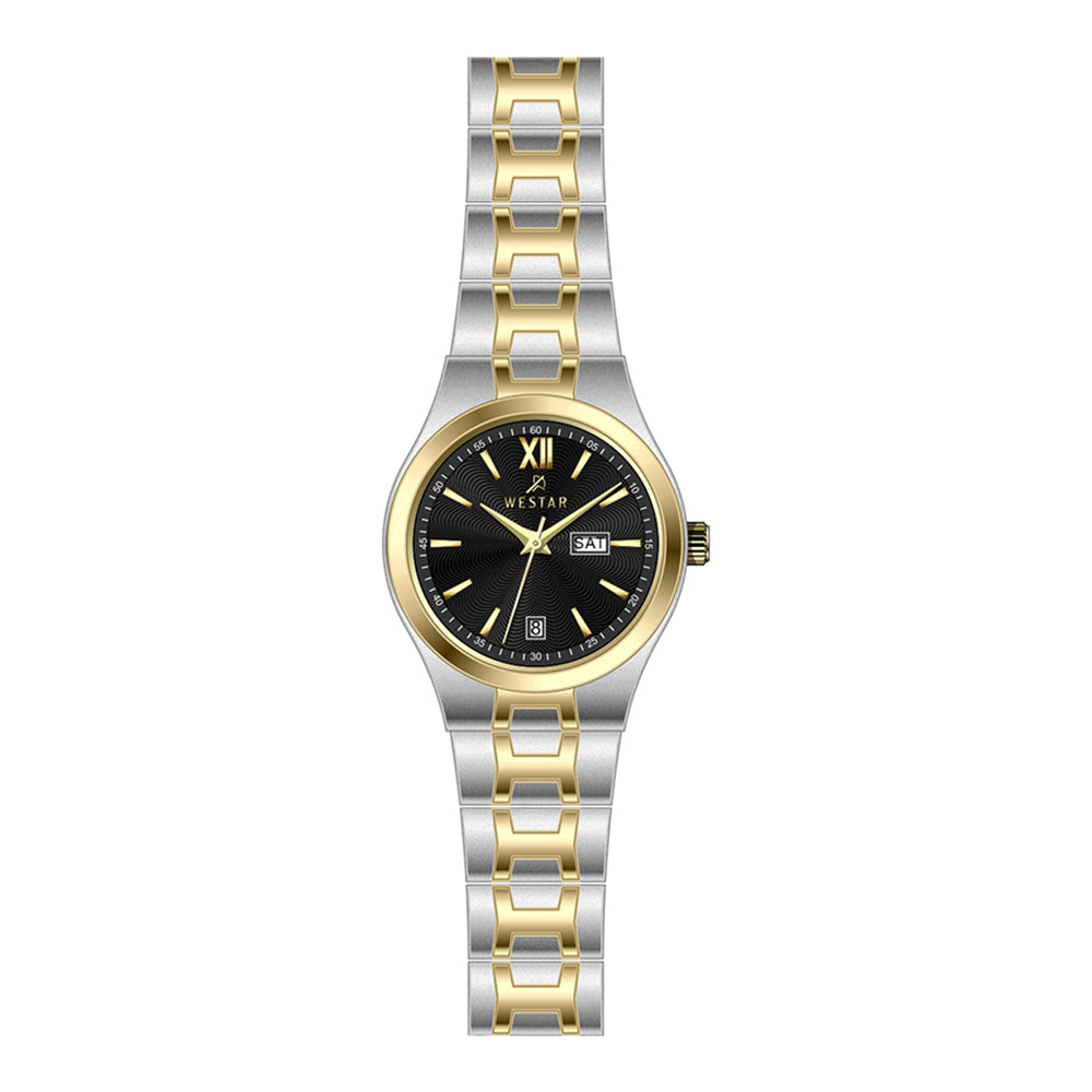 Westar Executive Ladies Black Dial Quartz Watch - EX6627CBN103