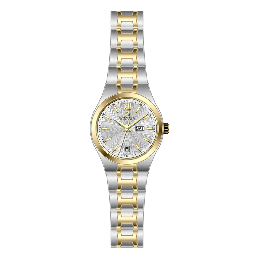 Westar Executive Ladies Silver Dial Quartz Watch - EX6627CBN107