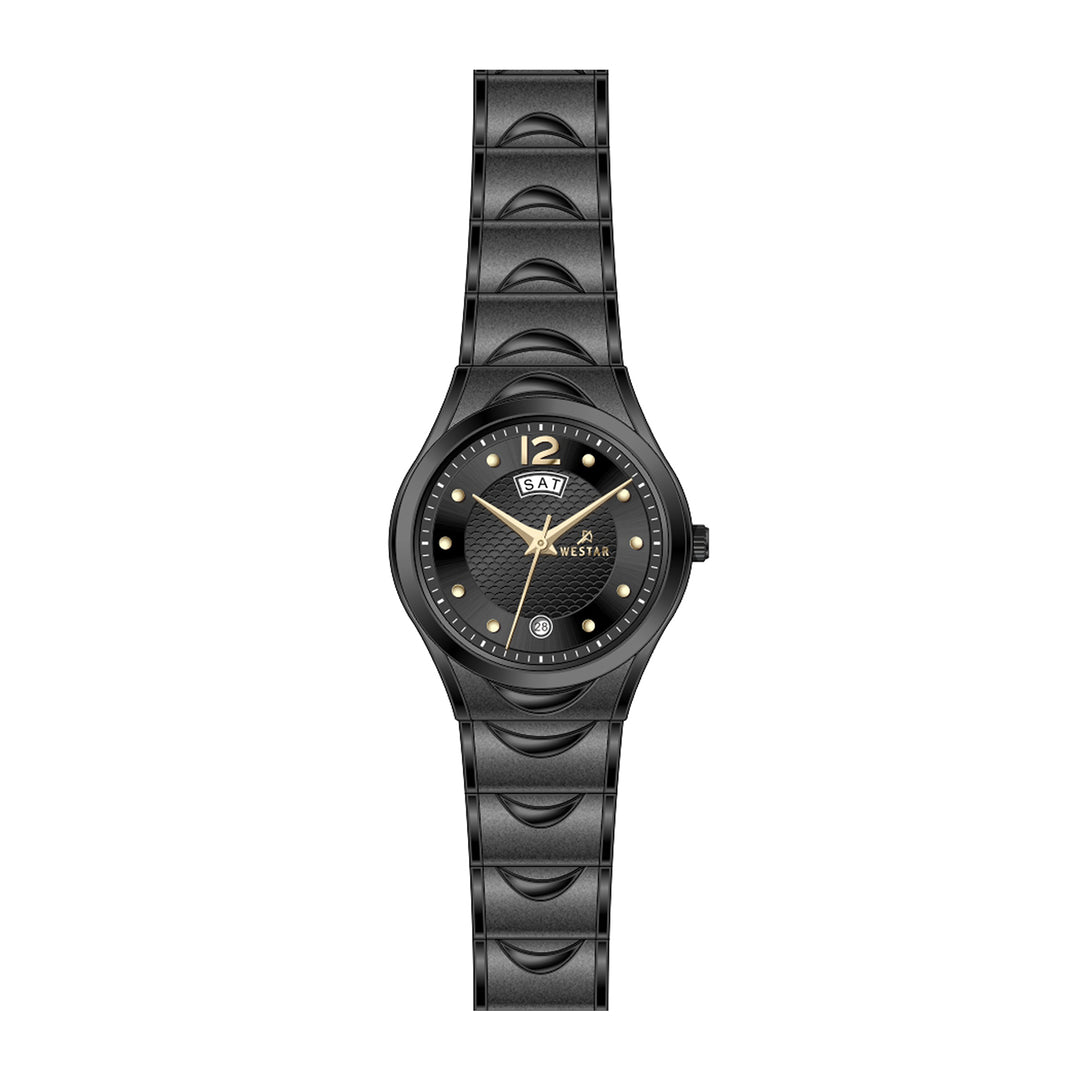 Westar Executive Ladies Black Dial Quartz Watch - EX6628BBN103