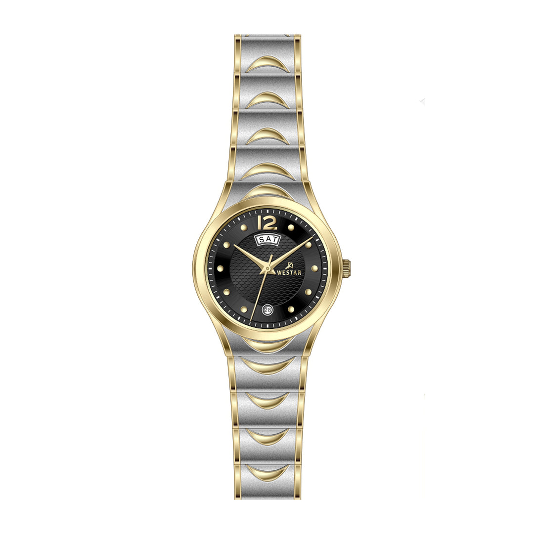 Westar Executive Ladies Black Dial Quartz Watch - EX6628CBN103