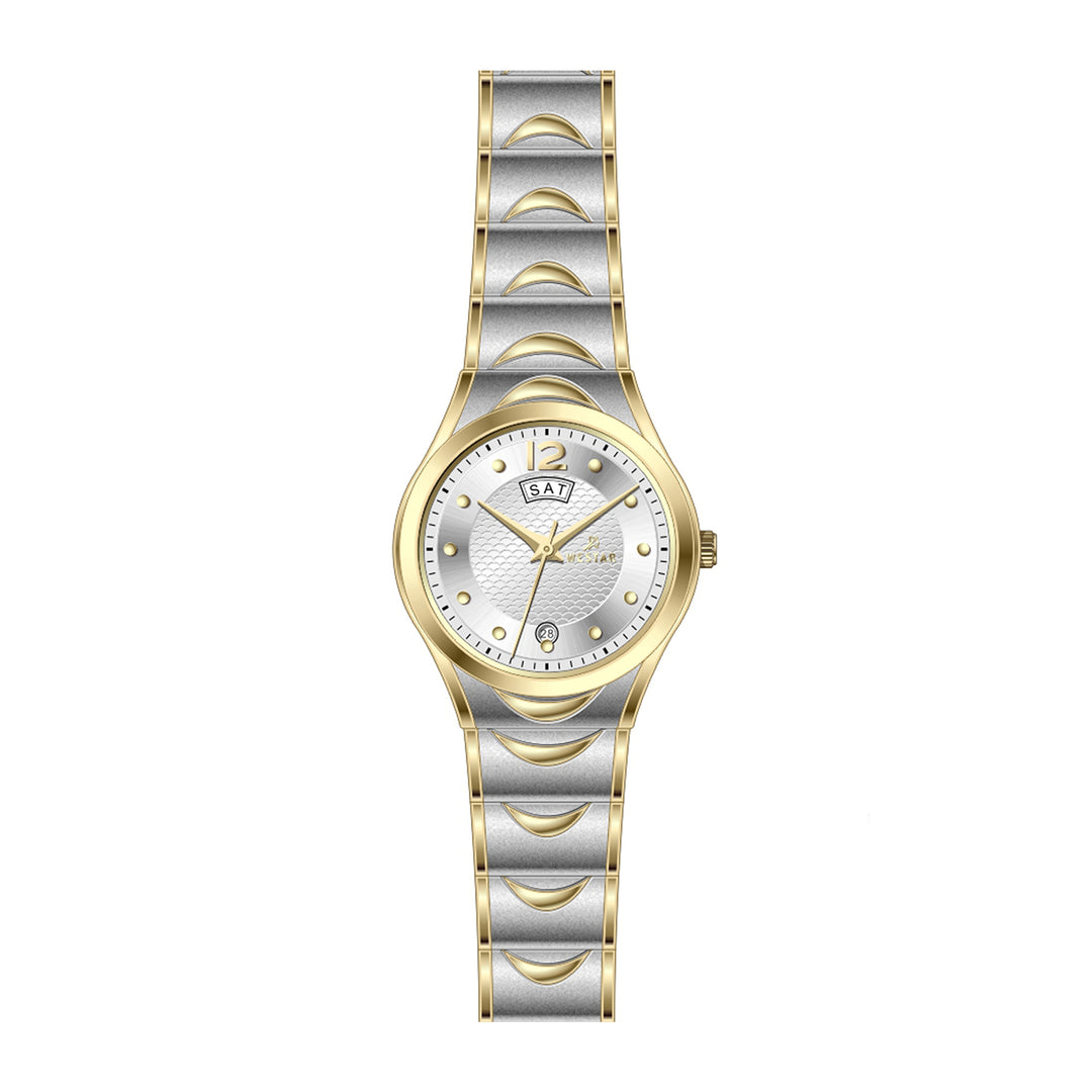 Westar Executive Ladies Silver Dial Quartz Watch - EX6628CBN107