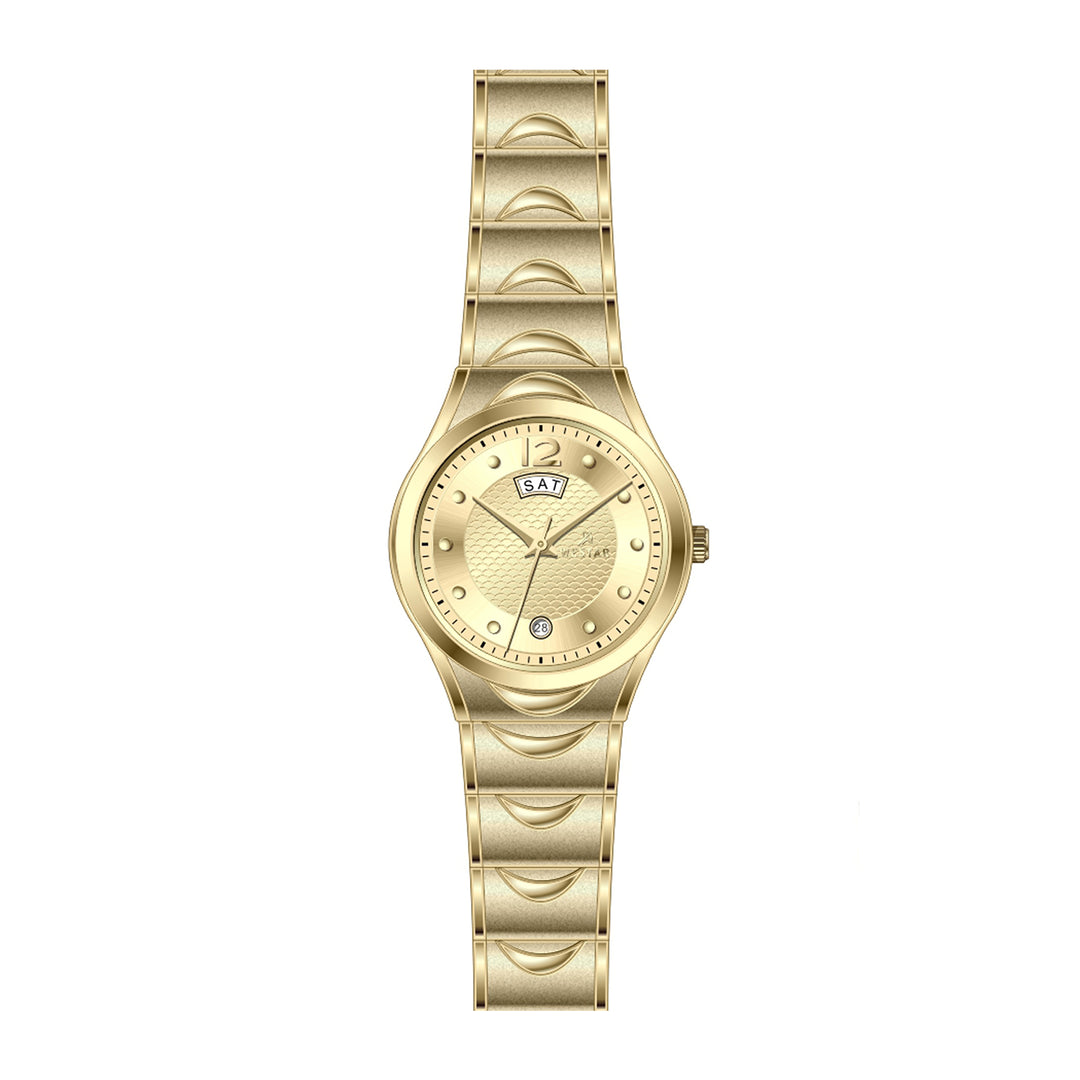 Westar Executive Ladies Light Champange Dial Quartz Watch - EX6628GPN102
