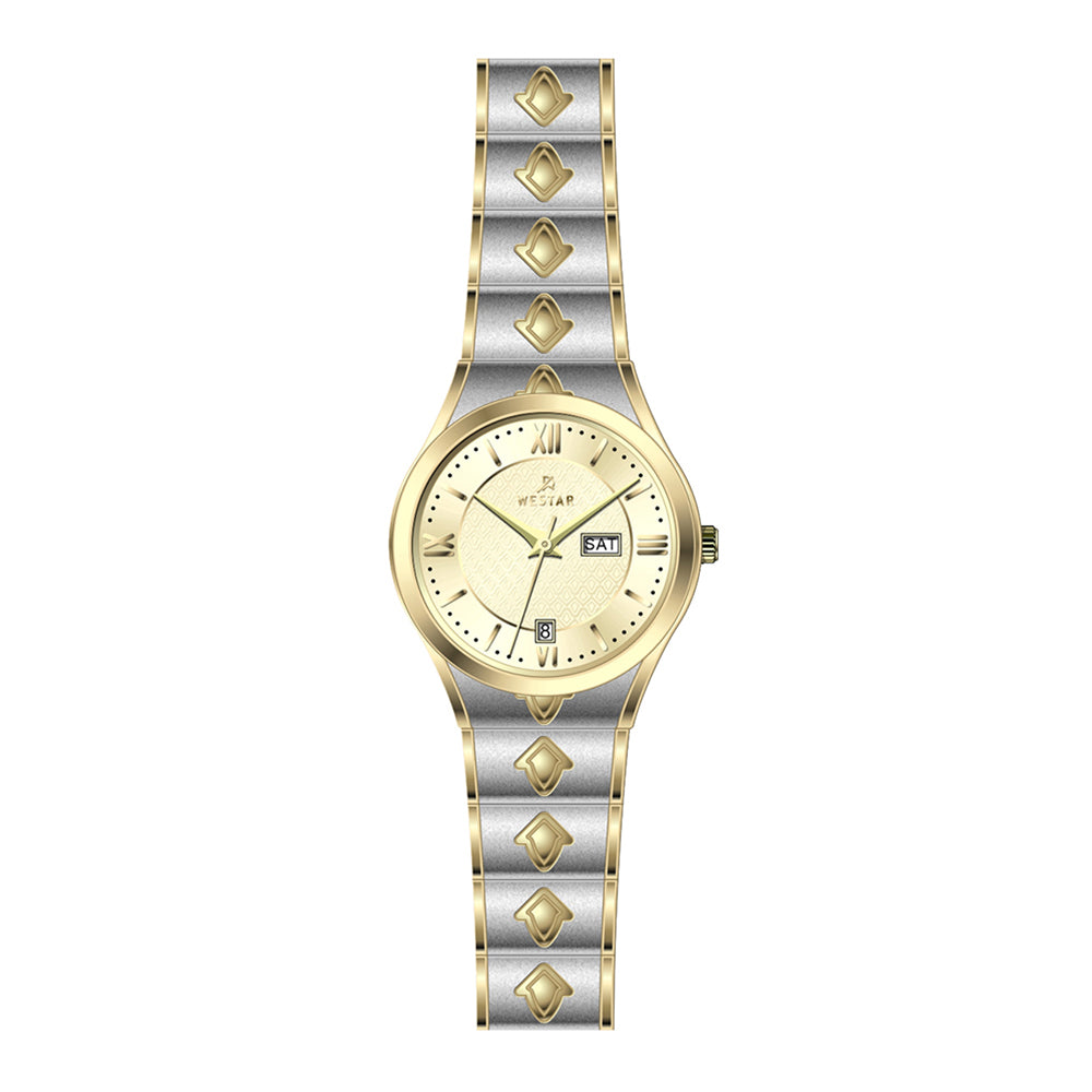 Westar Executive Ladies Light Champange Dial Quartz Watch - EX6629CBN102