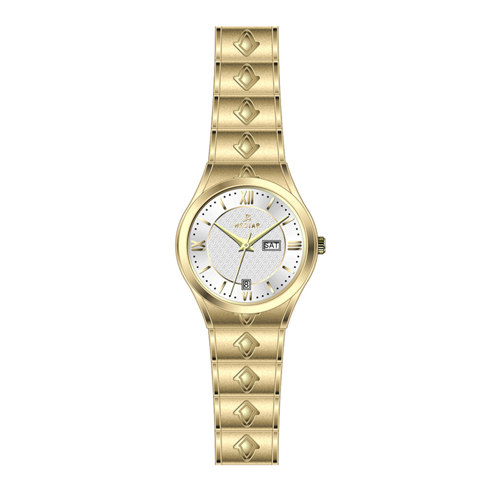 Westar Executive Ladies White Dial Quartz Watch - EX6629GPN101