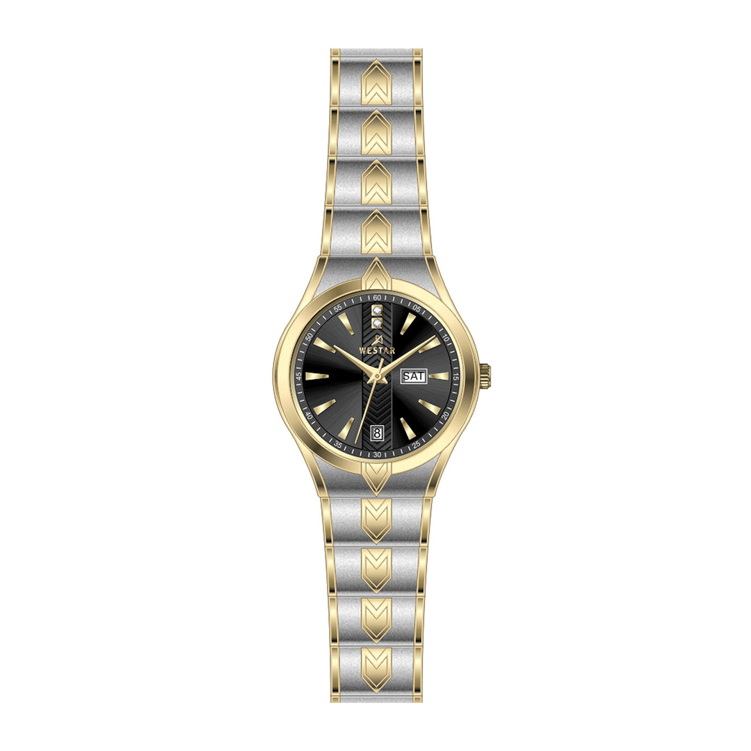 Westar Executive Ladies Black Dial Quartz Watch - EX6632CBN103
