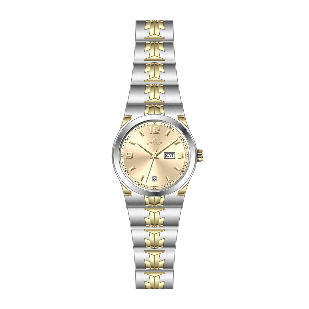 Westar Executive Ladies Light Champange Dial Quartz Watch - EX6633CBN102