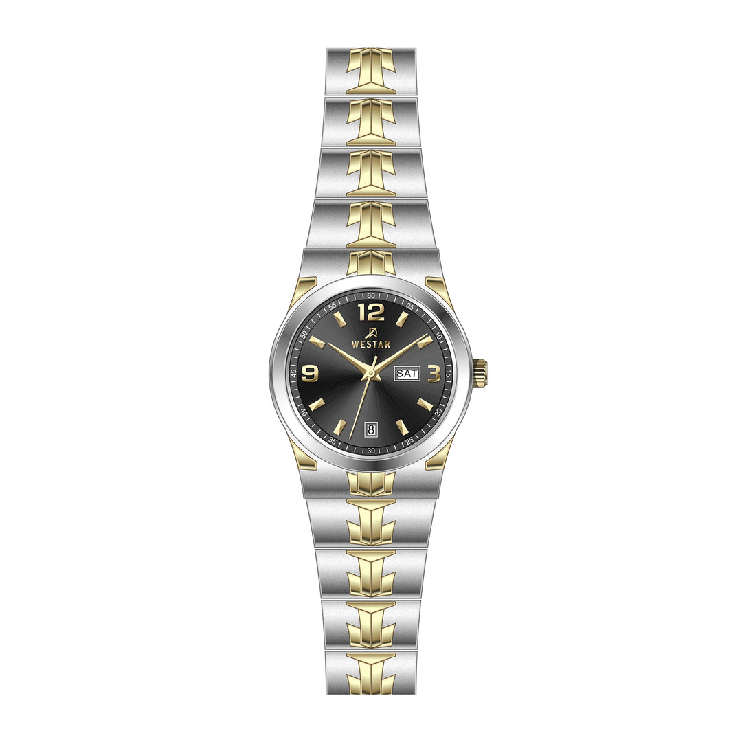 Westar Executive Ladies Black Dial Quartz Watch - EX6633CBN103