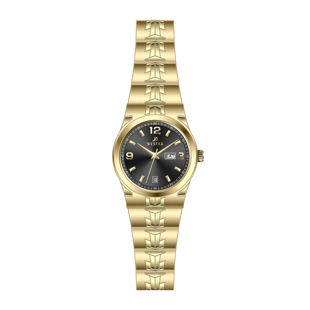 Westar Executive Ladies Black Dial Quartz Watch - EX6633GPN103