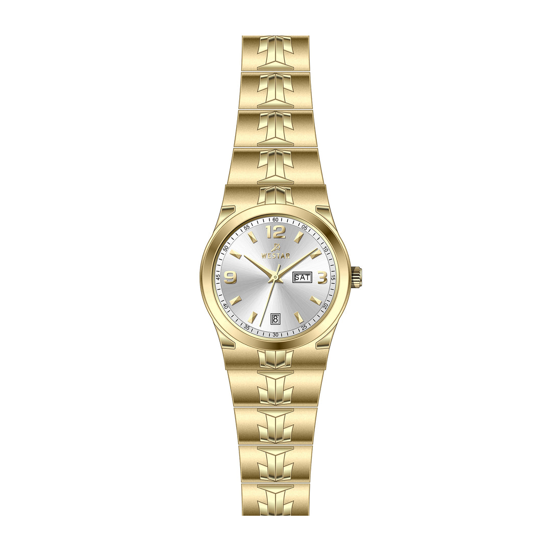 Westar Executive Ladies Silver Dial Quartz Watch - EX6633GPN107